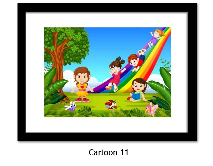 Framed Childrens Cartoons Prints